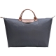 LONGCHAMP LE PLIAGE 摺疊尼龍旅行袋(L/深灰色) product thumbnail 1