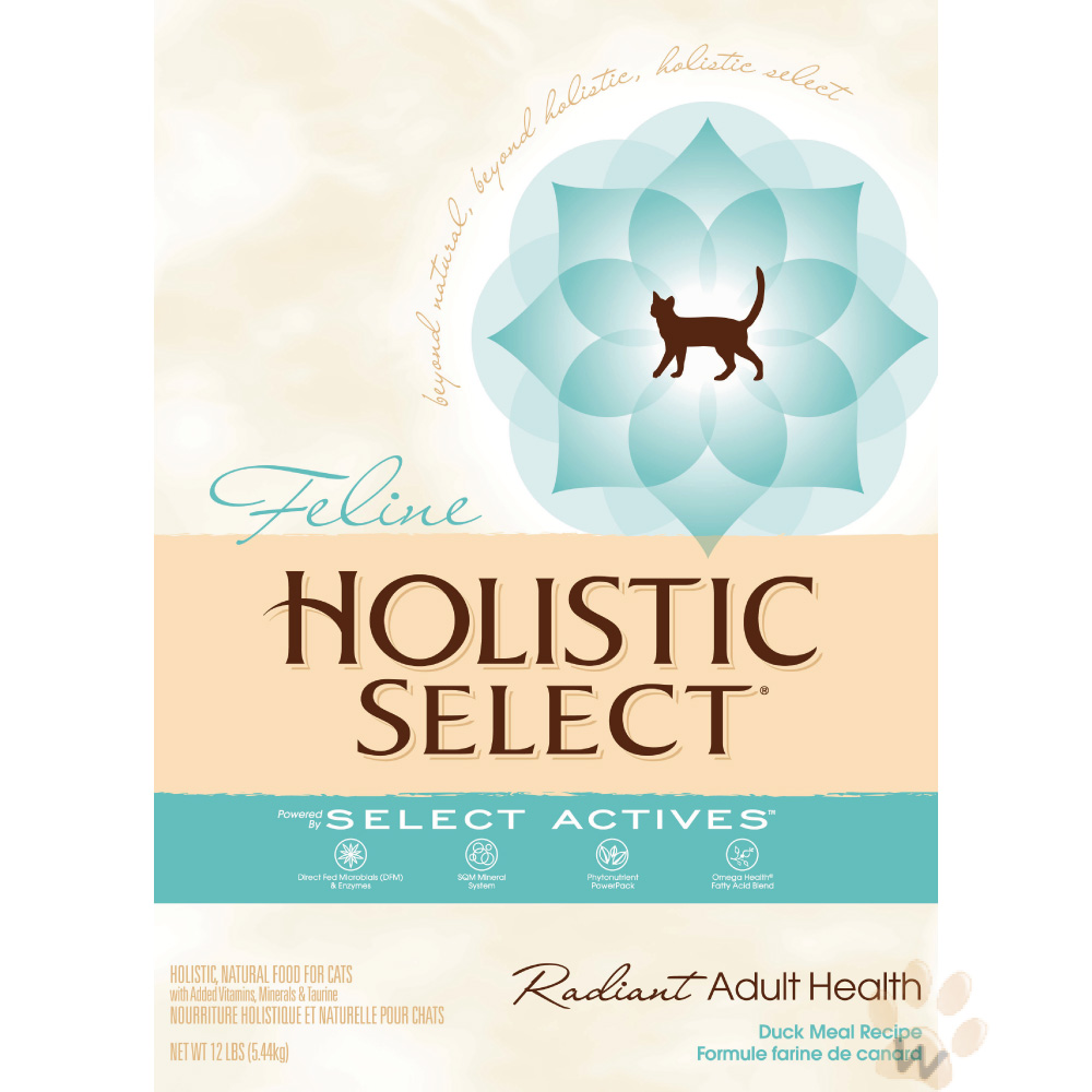 HolisticSelect活力滋 成貓-鴨肉低敏除臭配方3磅