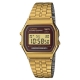 CASIO 城市經典超薄數位錶(A159WGEA-5)-金色x咖啡面/33.2mm product thumbnail 1