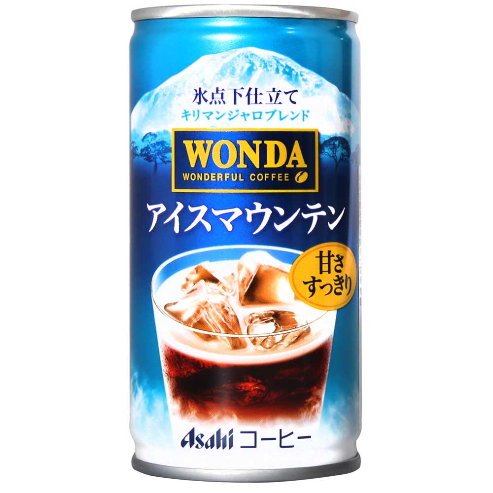 Asahi WONDA冰咖啡(185gx3罐)