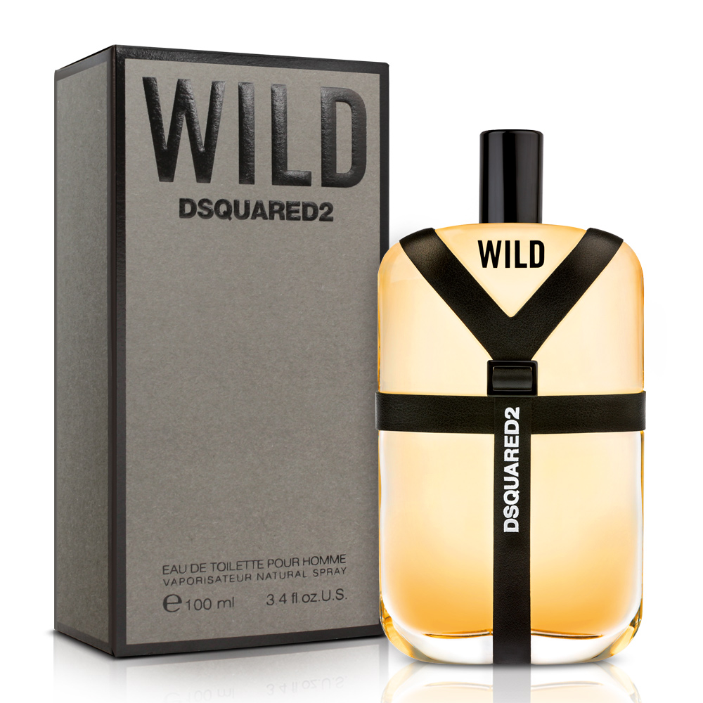 DSQUARED2 WILD 男性淡香水100ml 送品牌小香