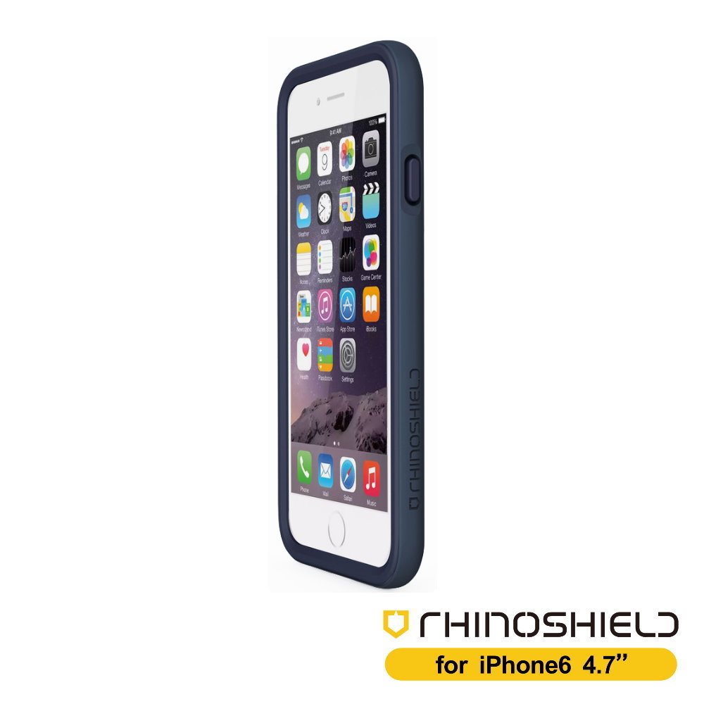 RHINO SHIELD犀牛盾 iphone 6 /6s  專用 耐衝擊手機殼邊框手機殼(深藍)