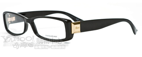 GUCCI-時尚光學眼鏡(黑色)GG3024-D28