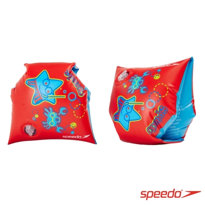 SPEEDO 兒童浮臂 紅