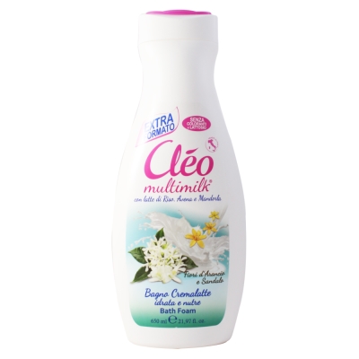 Cleo 夢幻香氛泡泡沐浴乳-橙花與檀香650ml