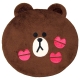 LINE FRIENDS 熊大頭型地墊2入(M) product thumbnail 1