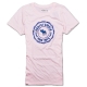 A&F Abercrombie & Fitch KIDS 亮片刺繡圓領短袖T恤-粉紅 product thumbnail 1