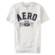 AERO 男裝 百搭LOGO短T恤(白) product thumbnail 1