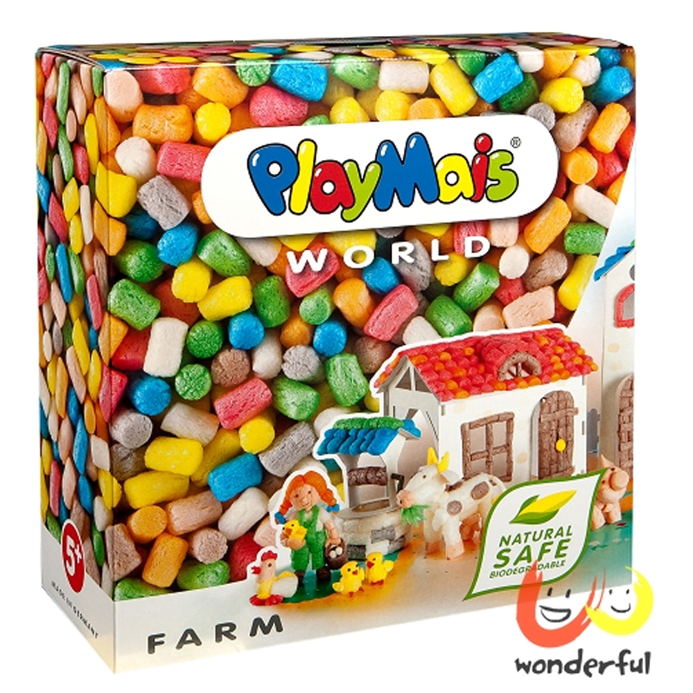 《Playmais》玩玉米創意黏土主題禮盒 - 農場假期