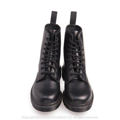 Dr.Martens-經典1460 MONO 8孔真皮馬汀靴-女款-黑