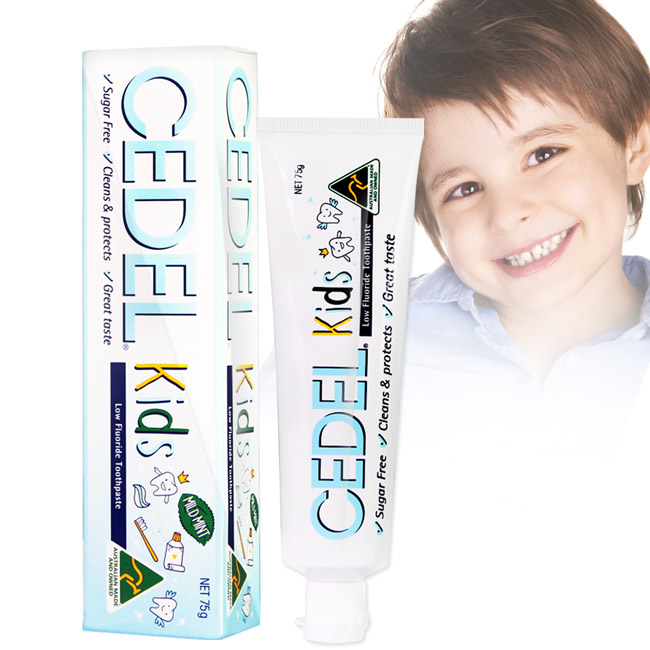 澳洲CEDEL含氟無糖兒童牙膏75g