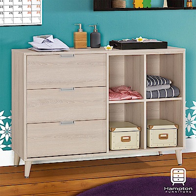 漢妮Hampton米基4尺多功能置物櫃-120x45x88.5cm