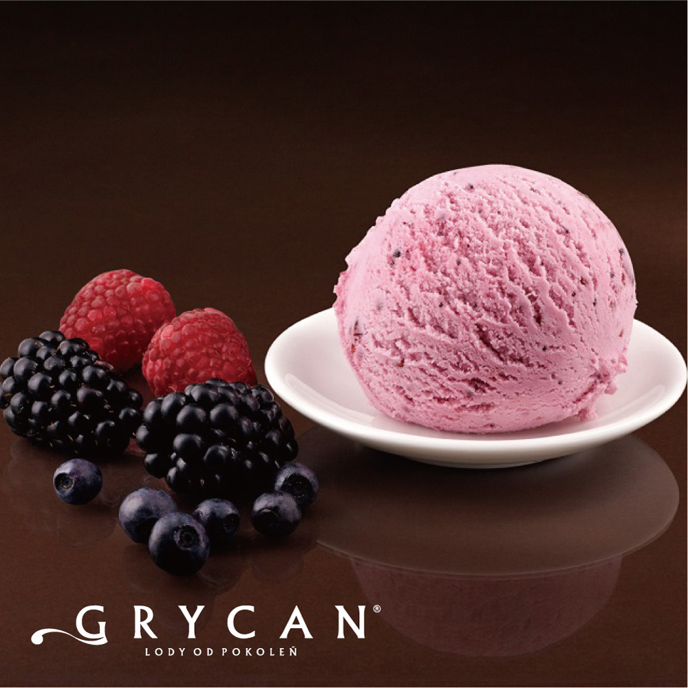 Grycan 波蘭森林莓百匯冰淇淋 2入 (500ml/入)