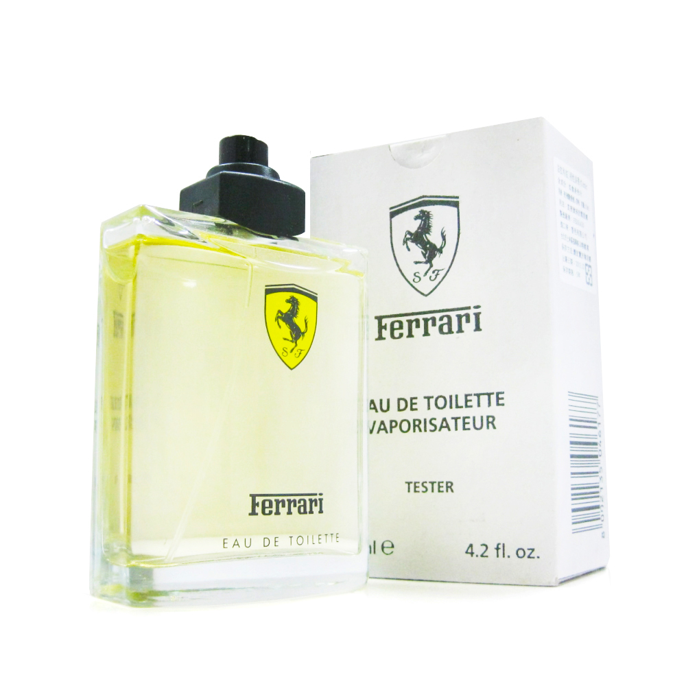 FERRARI法拉利 紅色法拉利 男性淡香水125ml TESTER