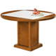 【居家生活】馬吉斯柚木原石方型餐桌(不含椅) product thumbnail 1
