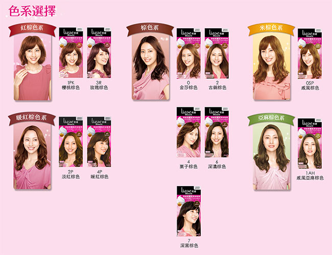 莉婕 頂級奶霜泡沫染髮劑 (共11色可選)