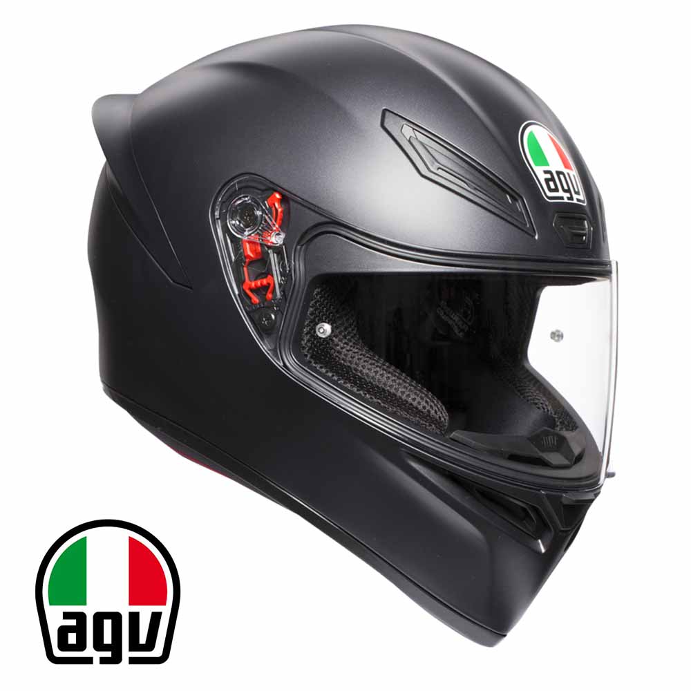 Agv K1 全罩安全帽消光黑素色台灣公司貨亞洲頭型 全罩安全帽 Yahoo奇摩購物中心