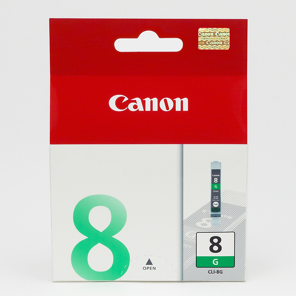 CANON CLI-8G 原廠綠色墨水匣