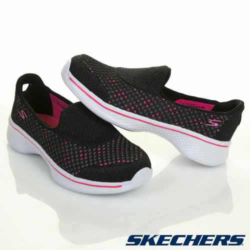 SKECHERS (童) 女童系列GO Walk 4 - 81118LBKHP