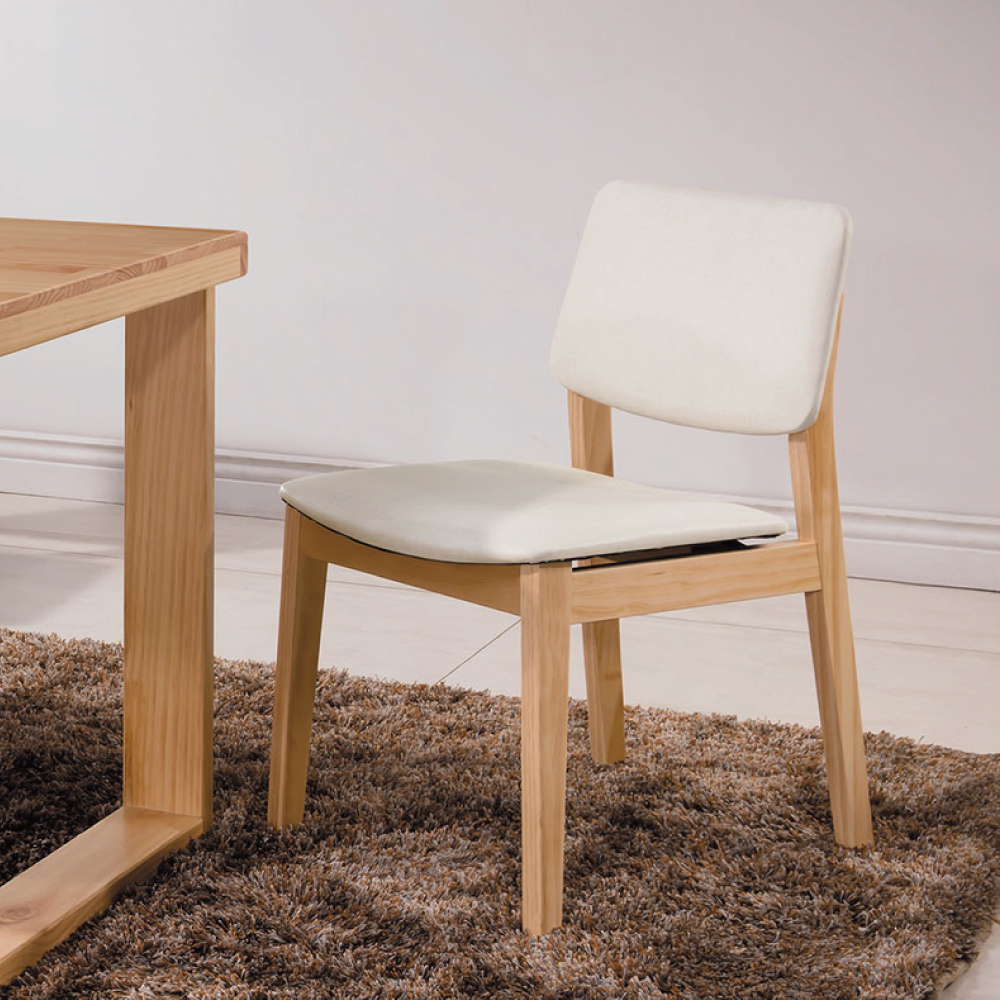 北歐風 錫德爾餐椅(兩入一組)-53x45x80cm