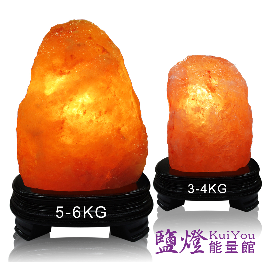 鹽燈能量館《超值組》精選玫瑰寶石鹽燈_買5-6KG送3-4KG