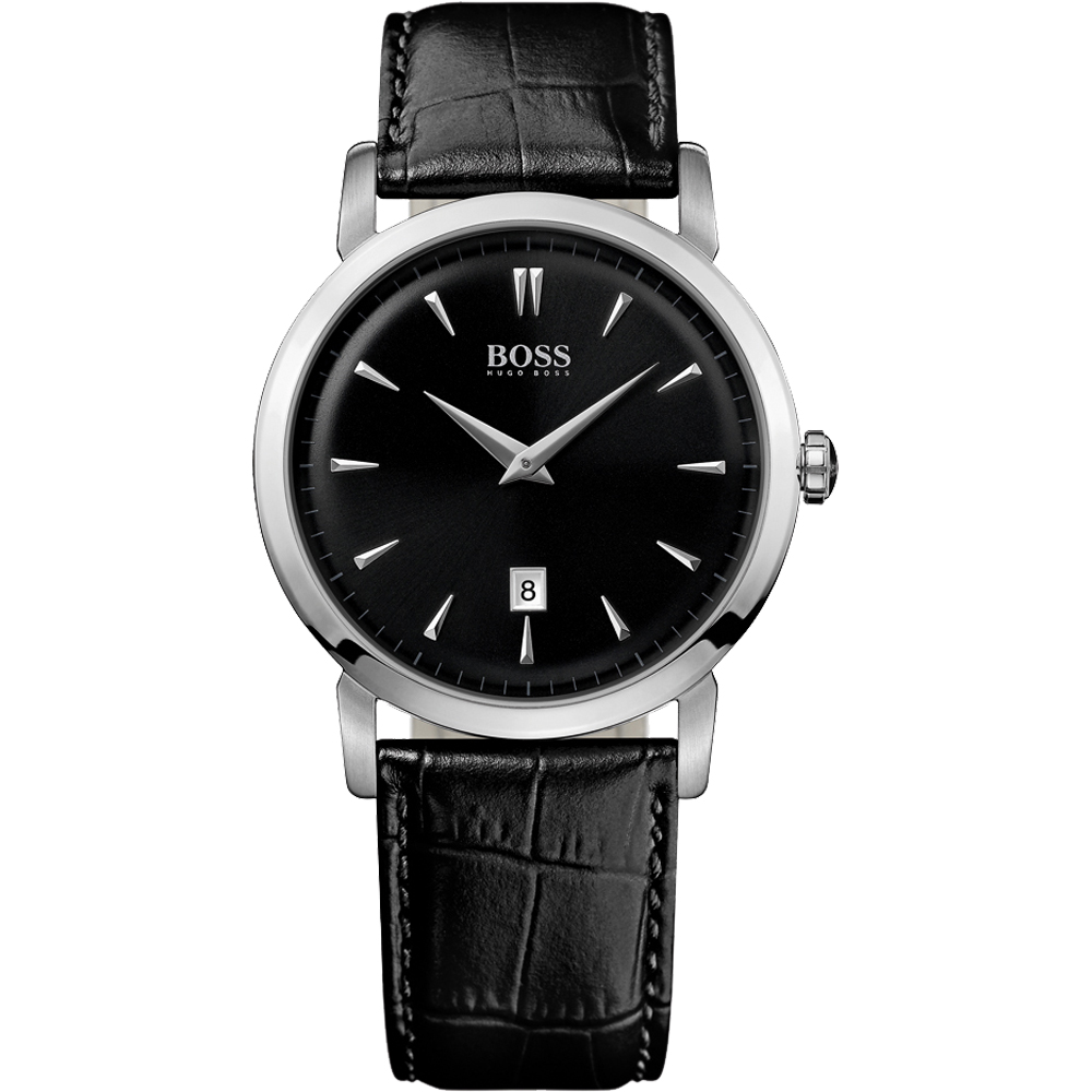 Hugo Boss 完美簡約復刻腕錶-黑/40mm