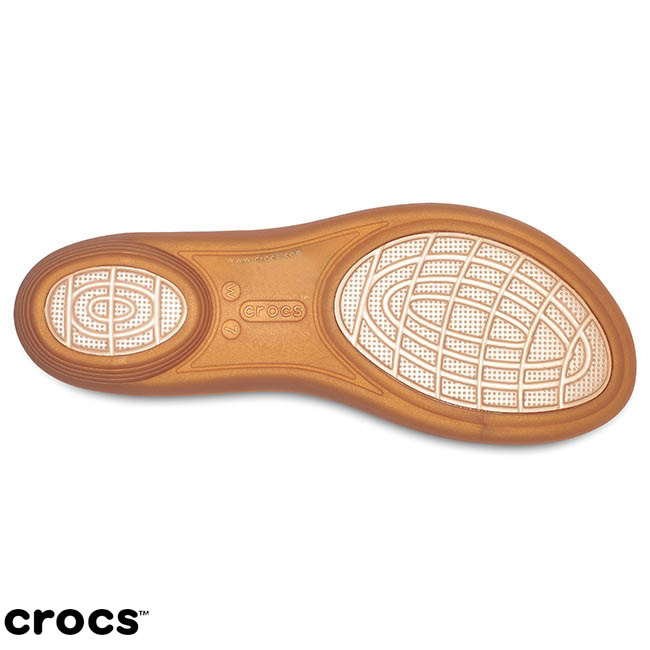 Crocs 卡駱馳 (女鞋) 伊莎貝拉鏤空束帶涼鞋 205149-276