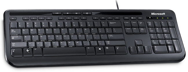 微軟標準鍵盤600(黑)