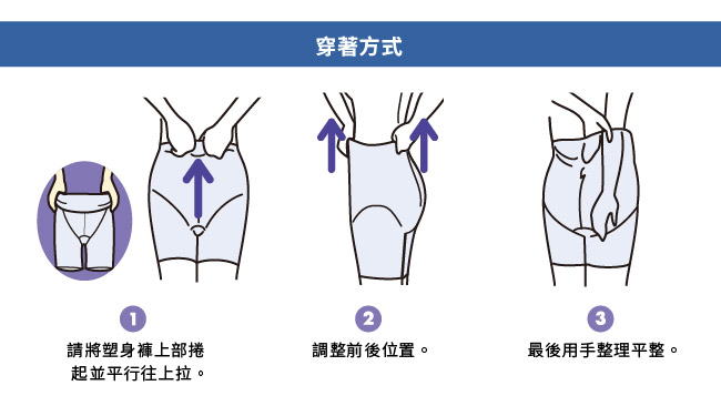 日本犬印 高腰提臀塑型褲 M/L/LL 黑色