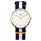 DW Daniel Wellington 經典海洋風Glasgow腕錶-白/40mm product thumbnail 1