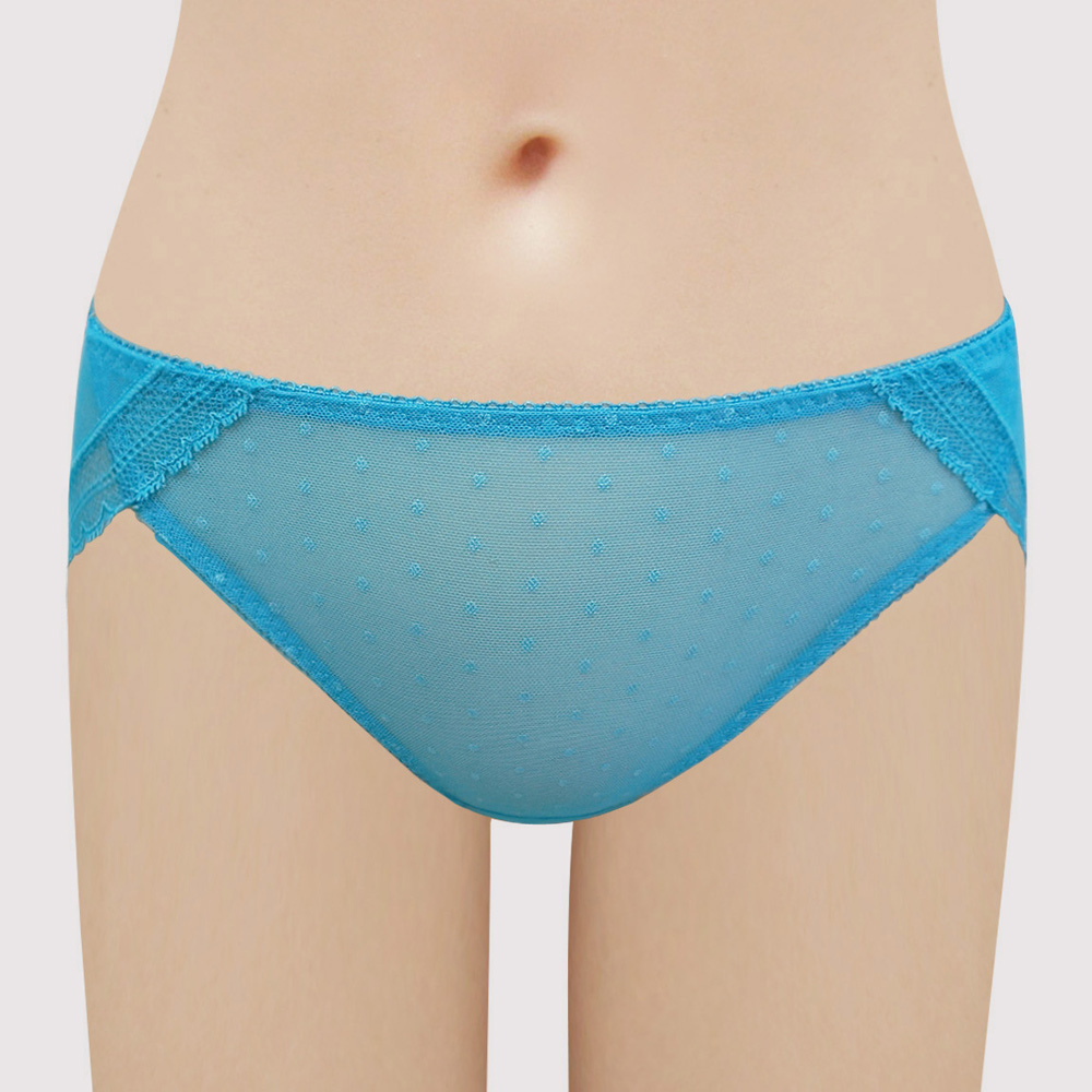 瑪登瑪朵 S-Select 低腰三角網內褲(純淨藍)