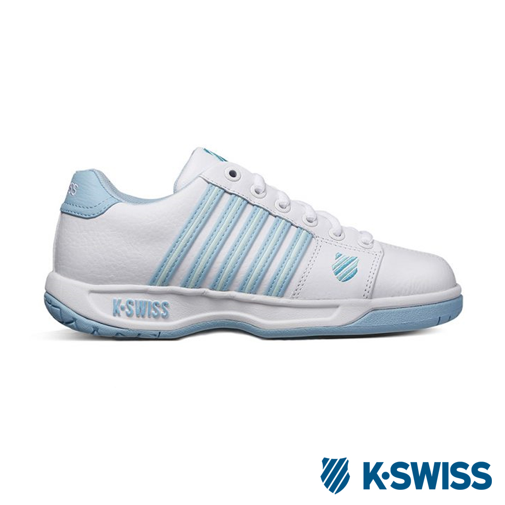 K-Swiss Eadall休閒運動鞋-女-白/水藍/淺黃
