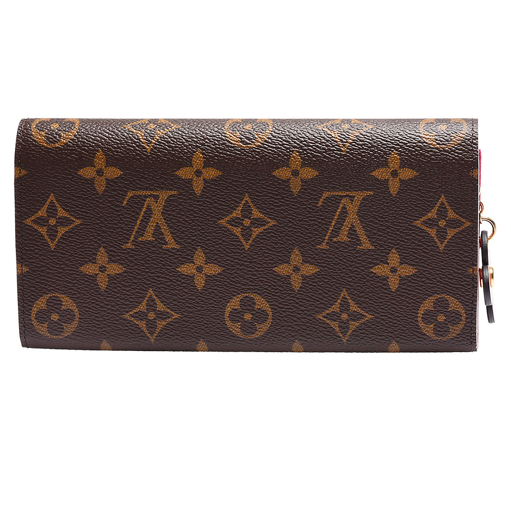 LOUIS VUITTON M64202 EMILIE LONG WALLET CANVAS MONOGRAM