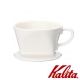 KALITA 101系列傳統陶製三孔濾杯(簡約白) product thumbnail 1