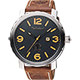 Timberland Pinkerton 木紋休閒大錶面腕錶-黑x咖啡/50mm product thumbnail 1