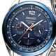 SEIKO 大錶徑競速計時腕錶(SSB091P1)-藍/45mm product thumbnail 1