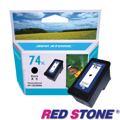 RED STONE for HP CB336WA環保墨水匣(黑色)NO.74XL高容量