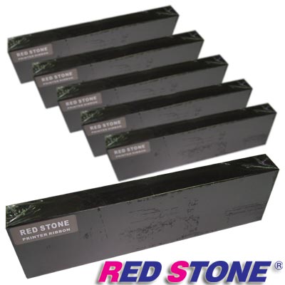 RED STONE for YE-DATA YD4800黑色色帶組(1組6入)