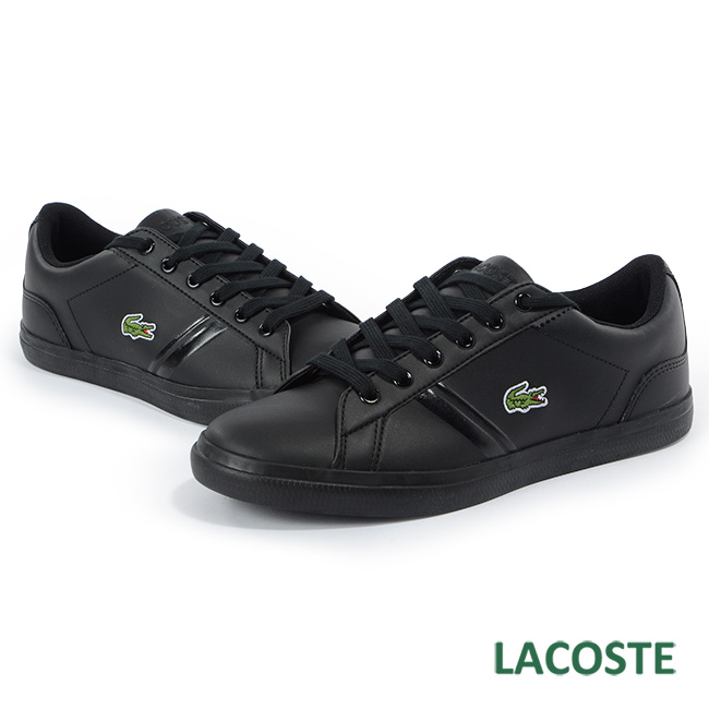 LACOSTE 女用休閒鞋-黑