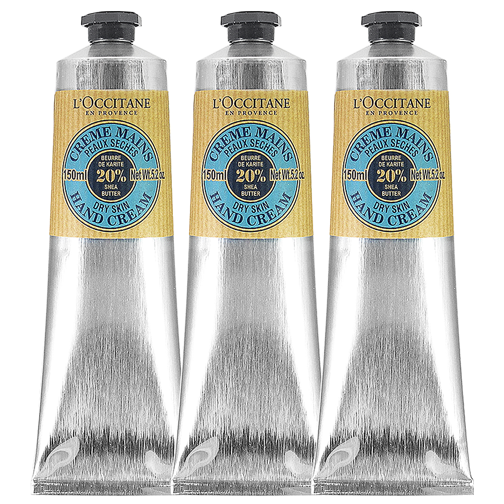 L’OCCITANE 歐舒丹 乳油木護手霜(150ml)*3