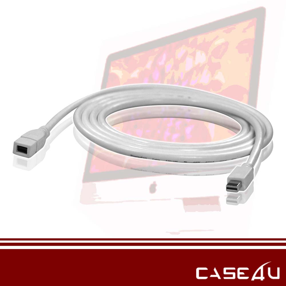 [CASE4U] Mac -Mini DisplayPort 公轉母 延長線