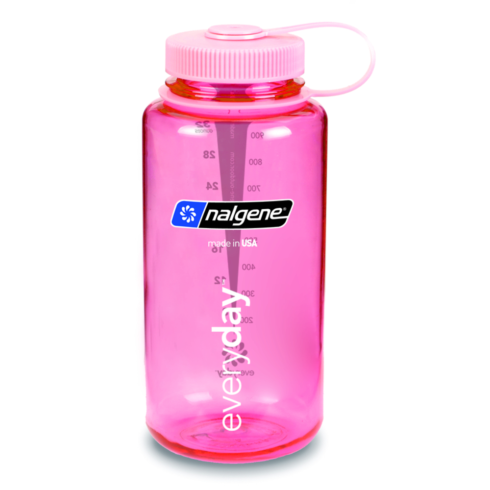 Nalgene 寬嘴水壼(1000cc)    粉紅色