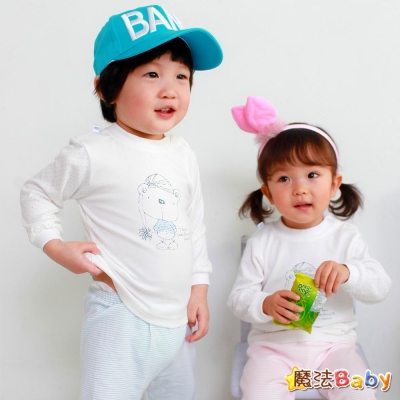 魔法Baby~LE18品牌~小熊居家舒適套裝(藍.黃.粉)~k29468