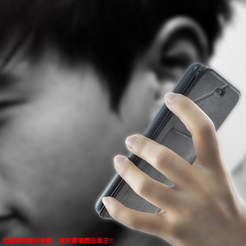 Metal-Slim Apple iPhone6(4.7)鏡頭可翻式站立磁吸皮套