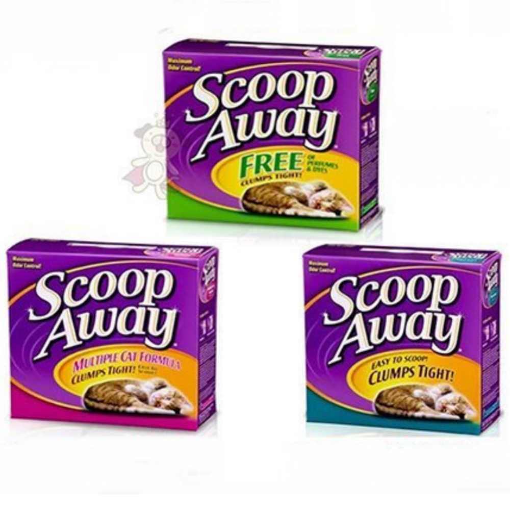 SCOOP AWAY 銀鑽貓砂系列 6.35kg