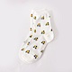韓國可愛卡通人物棉質短筒襪．5色-OB大尺碼 product thumbnail 5