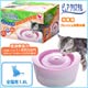 日本GEX《全貓用淨水飲水器1.8公升》活水過濾飲水機，附濾網一片(粉紅色) 1.8L product thumbnail 1