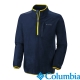 Columbia哥倫比亞-半開襟保暖快排上衣-男-深藍色-UAO60760NY product thumbnail 1