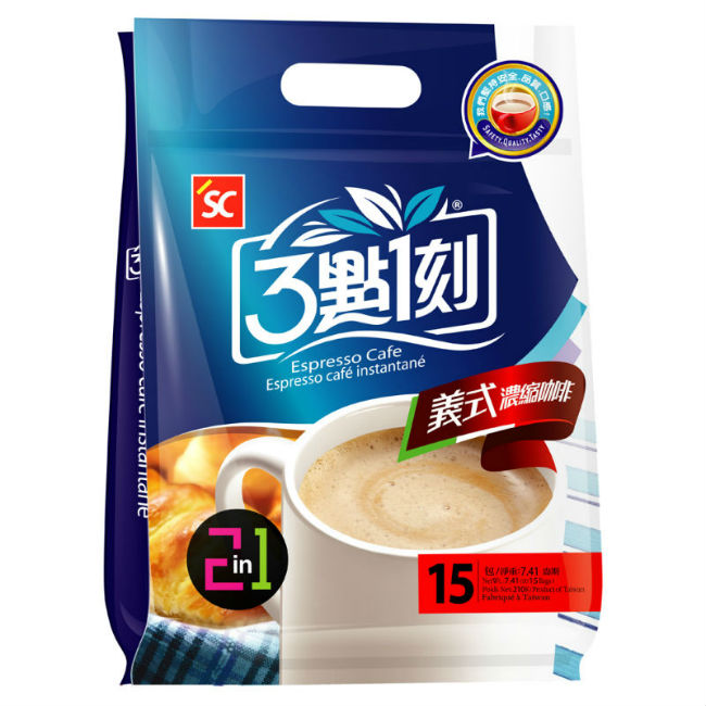 3點1刻 義式濃縮咖啡2in1(14gx15包)