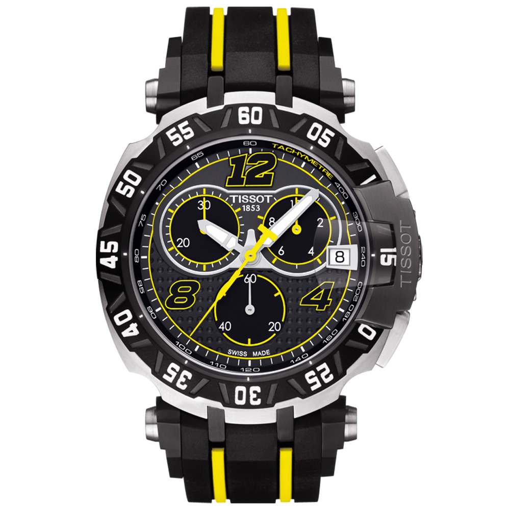 TISSOT 天梭 官方授權 T-RACE THOMAS LUTHI 限量計時腕錶-45mm
